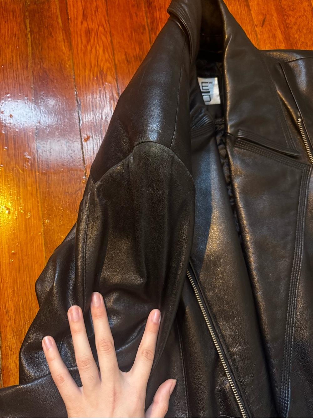 Men's Black Leather Jacket